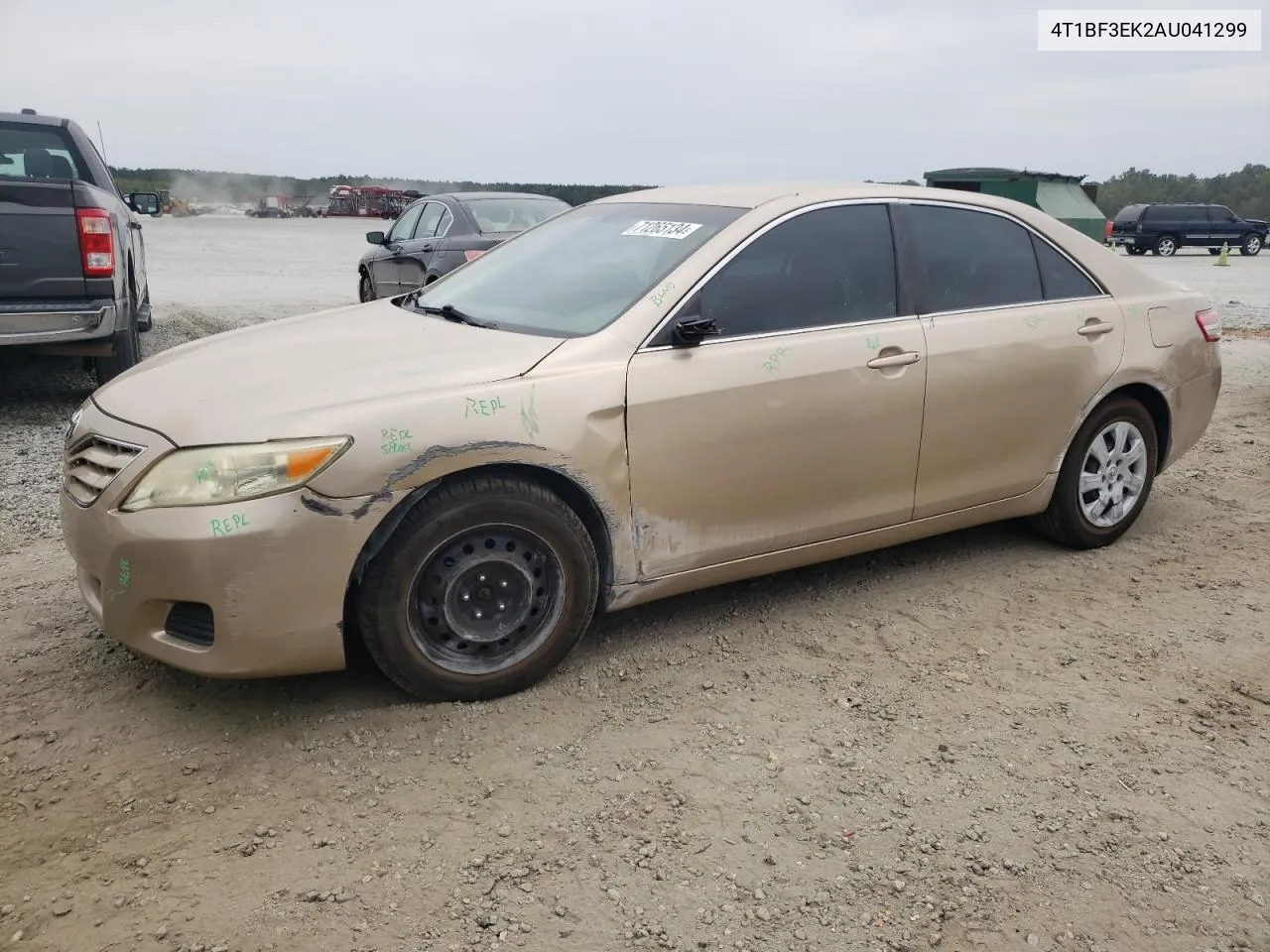 2010 Toyota Camry Base VIN: 4T1BF3EK2AU041299 Lot: 71265134