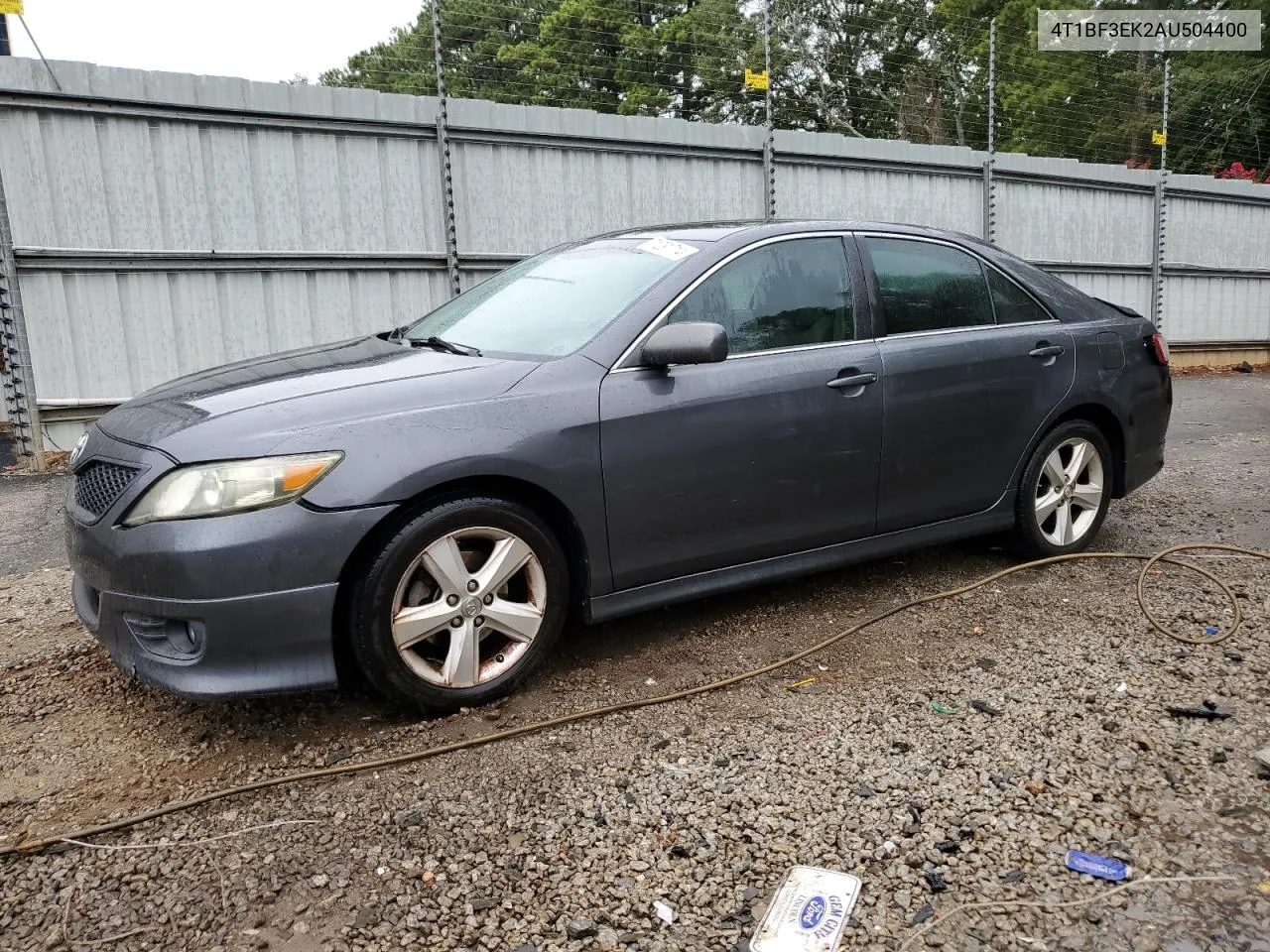 2010 Toyota Camry Base VIN: 4T1BF3EK2AU504400 Lot: 71281714