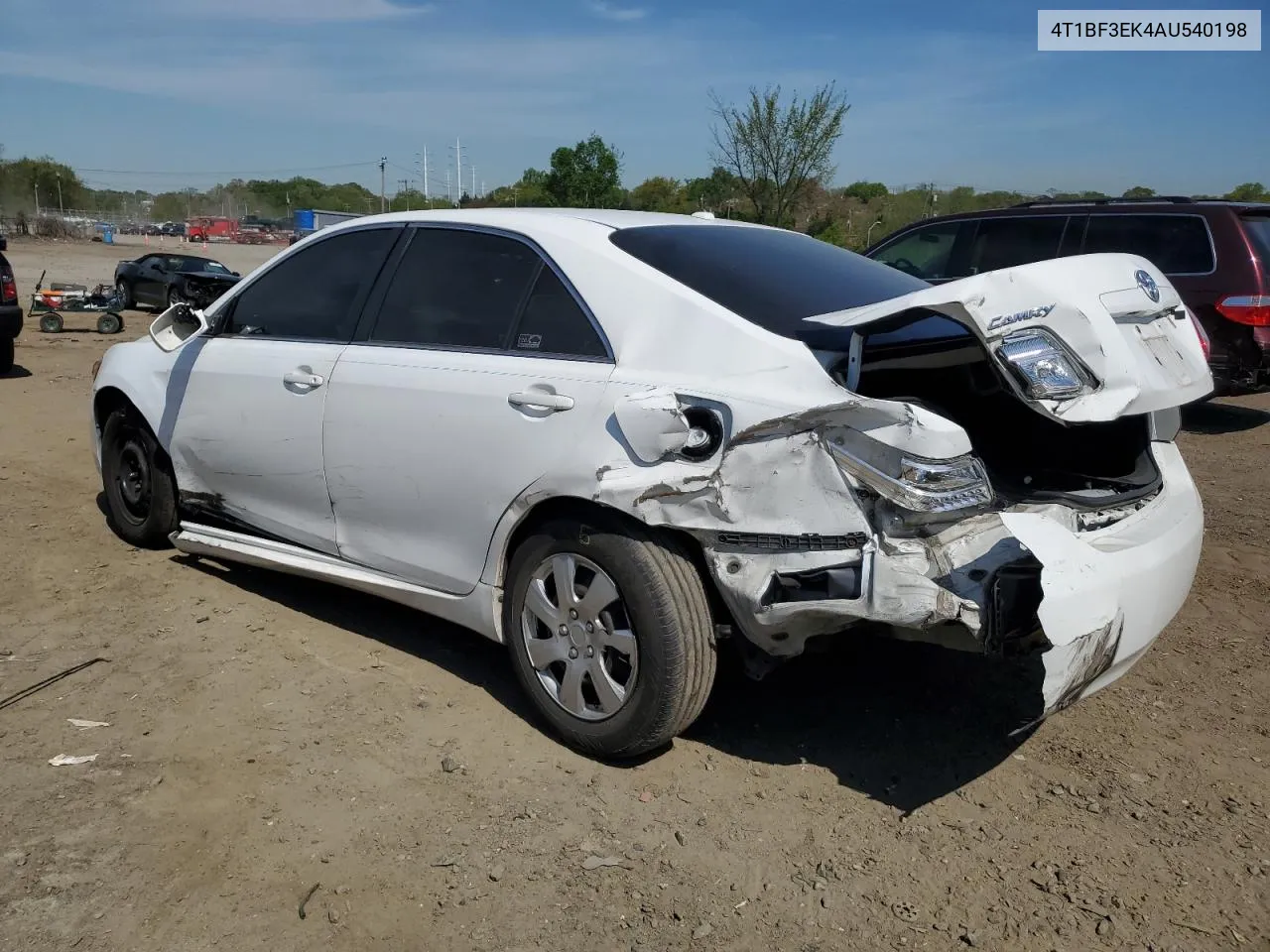 2010 Toyota Camry Base VIN: 4T1BF3EK4AU540198 Lot: 71387724