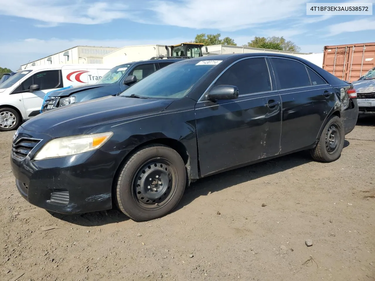 2010 Toyota Camry Base VIN: 4T1BF3EK3AU538572 Lot: 71430714