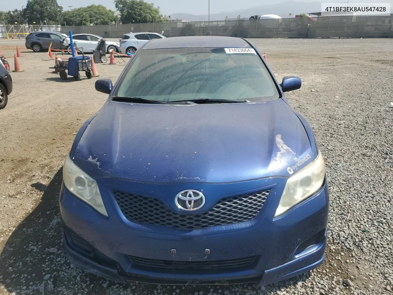 2010 Toyota Camry Base VIN: 4T1BF3EK8AU547428 Lot: 71433664