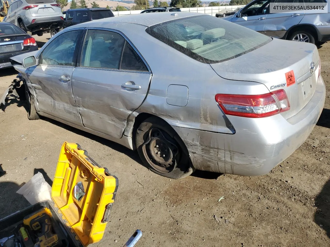 2010 Toyota Camry Base VIN: 4T1BF3EK5AU534412 Lot: 71437454