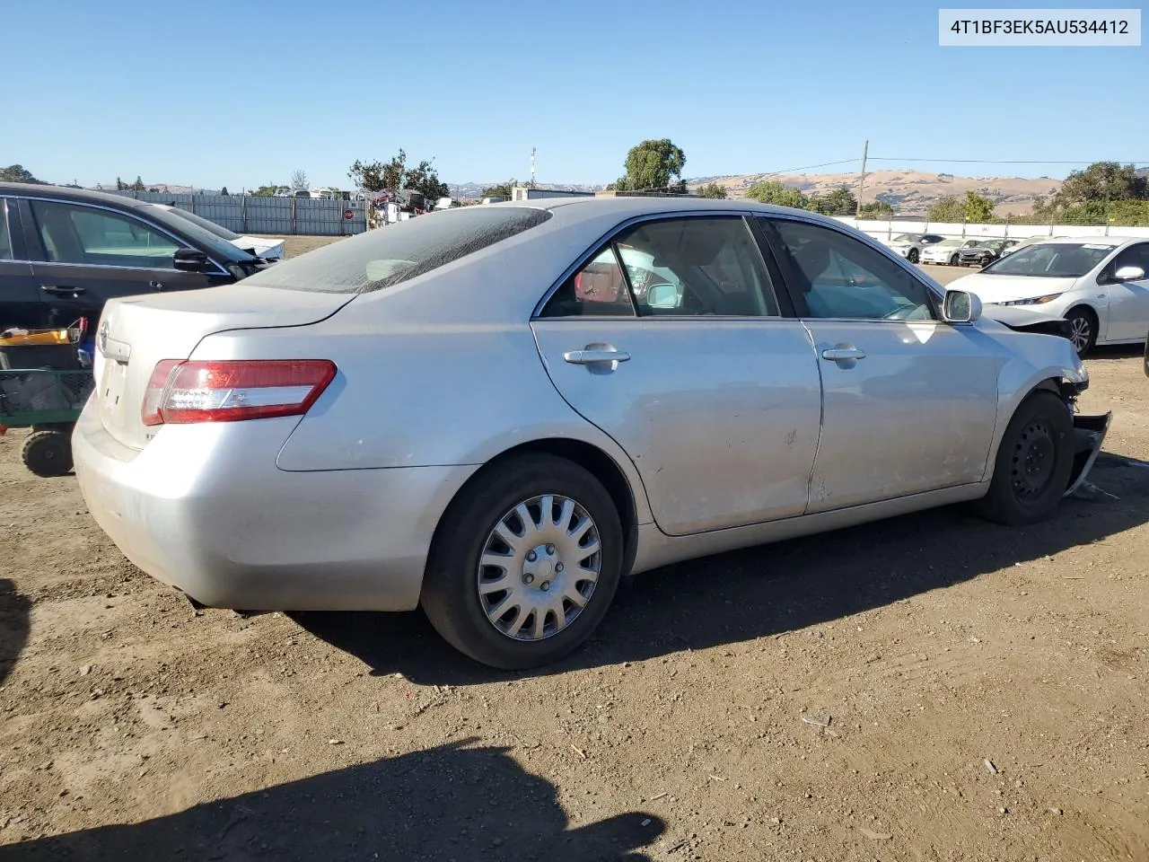 2010 Toyota Camry Base VIN: 4T1BF3EK5AU534412 Lot: 71437454