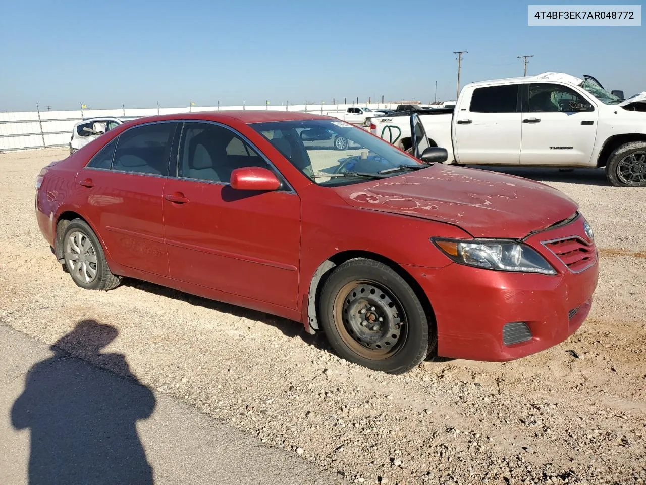 2010 Toyota Camry Base VIN: 4T4BF3EK7AR048772 Lot: 71442264