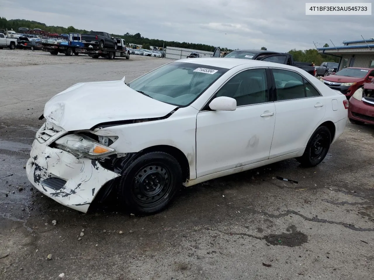 2010 Toyota Camry Base VIN: 4T1BF3EK3AU545733 Lot: 71445304