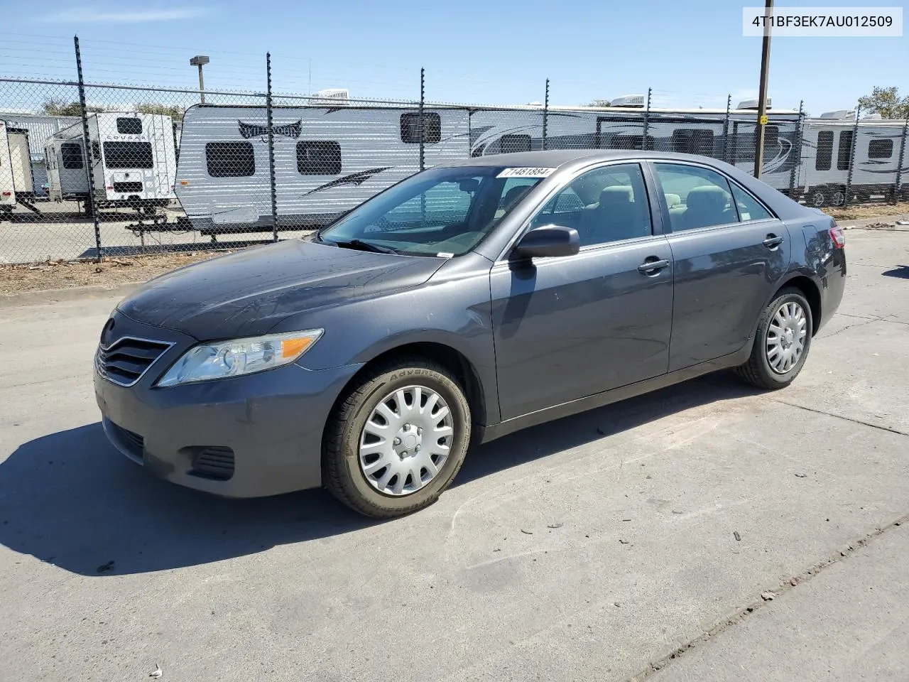 2010 Toyota Camry Base VIN: 4T1BF3EK7AU012509 Lot: 71481884