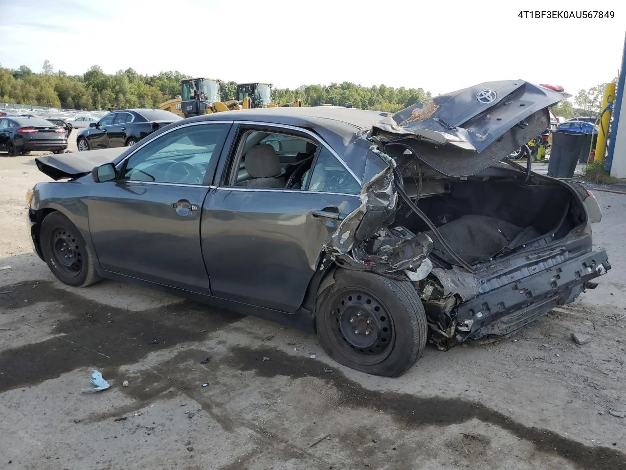 2010 Toyota Camry Base VIN: 4T1BF3EK0AU567849 Lot: 71541324