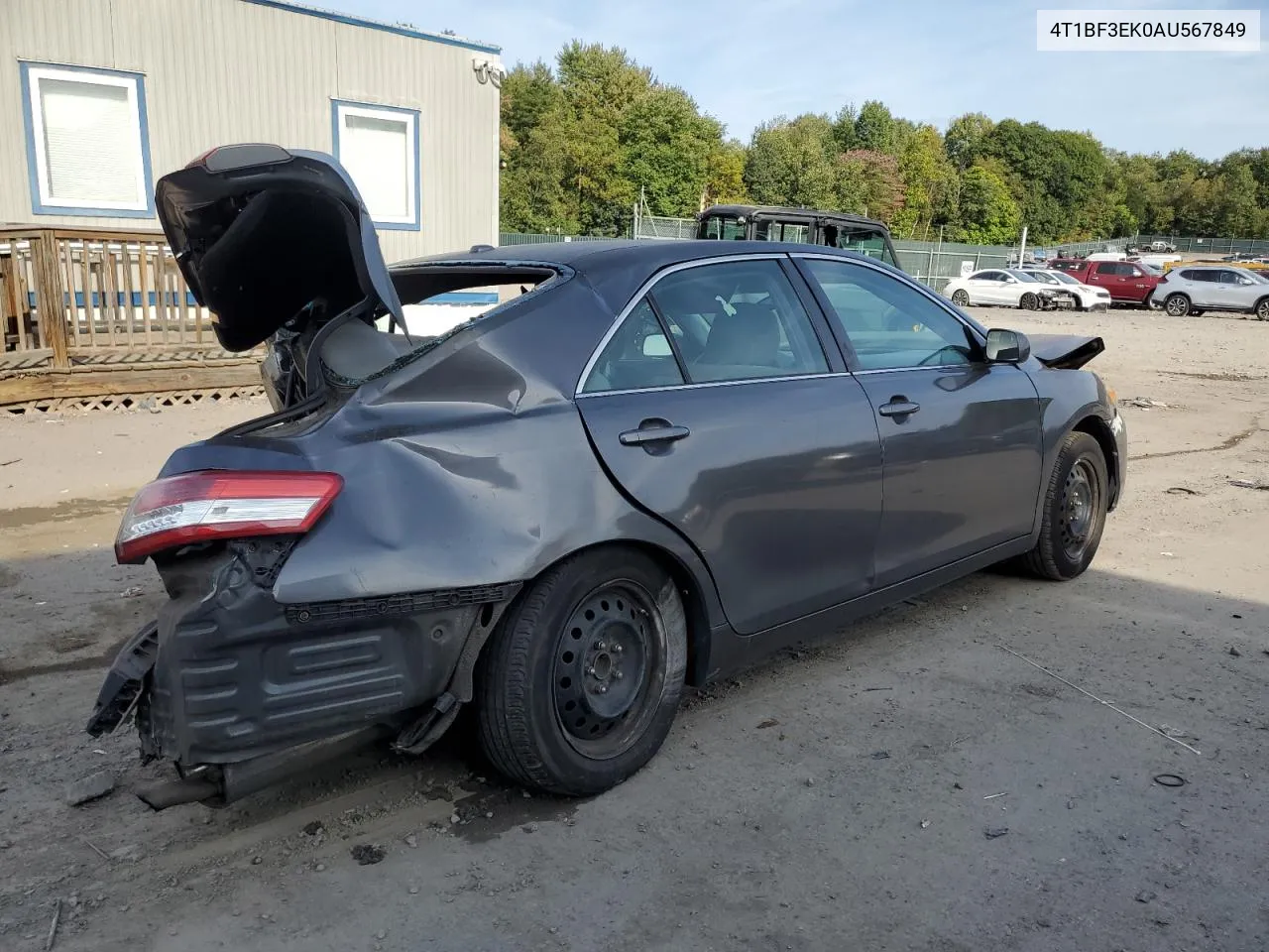 2010 Toyota Camry Base VIN: 4T1BF3EK0AU567849 Lot: 71541324