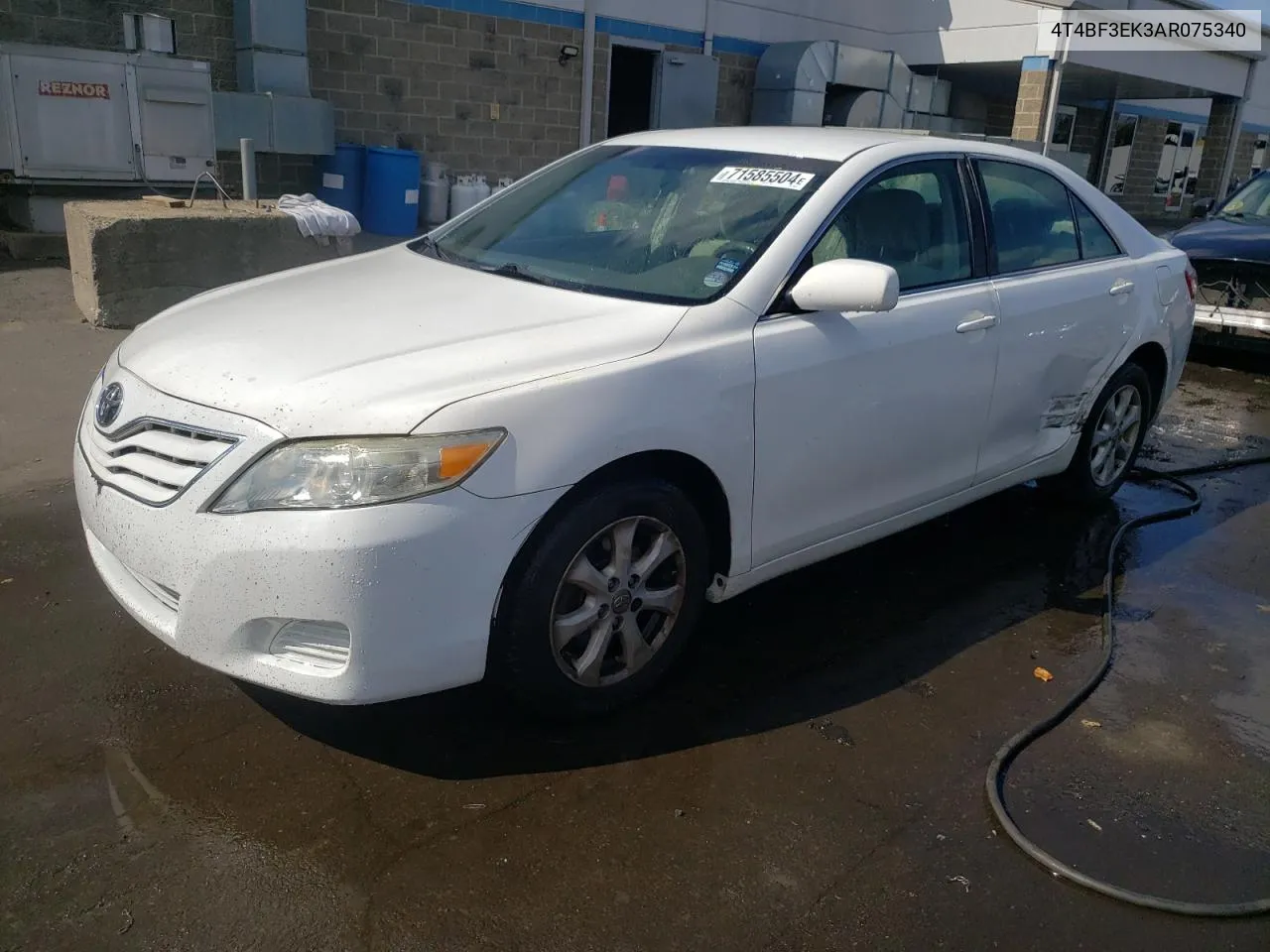 2010 Toyota Camry Base VIN: 4T4BF3EK3AR075340 Lot: 71585504