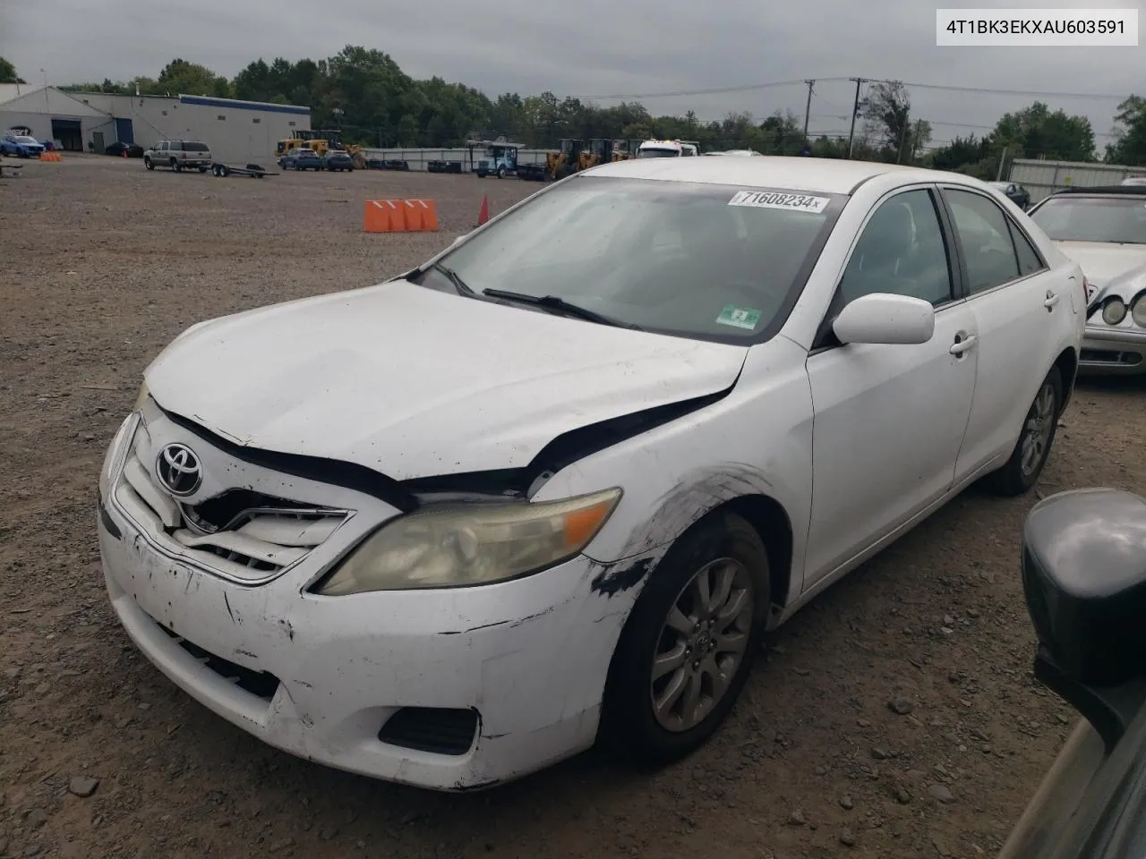 2010 Toyota Camry Se VIN: 4T1BK3EKXAU603591 Lot: 71608234