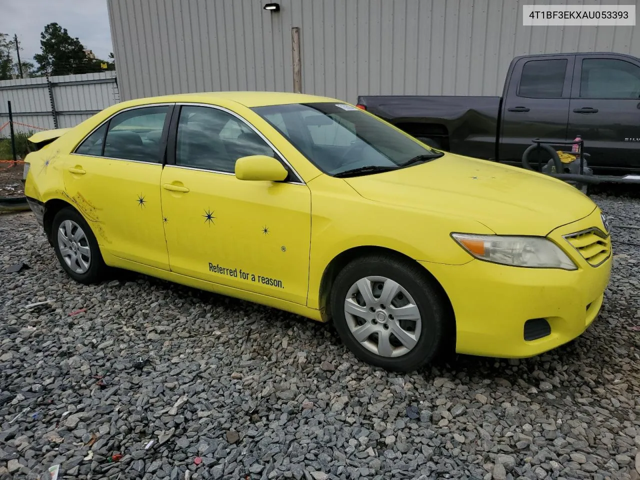 2010 Toyota Camry Base VIN: 4T1BF3EKXAU053393 Lot: 71625634