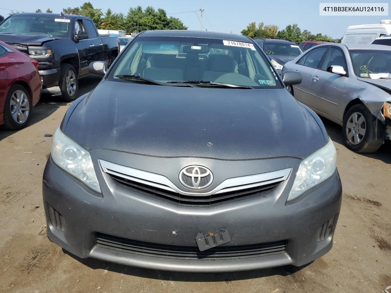 4T1BB3EK6AU124116 2010 Toyota Camry Hybrid