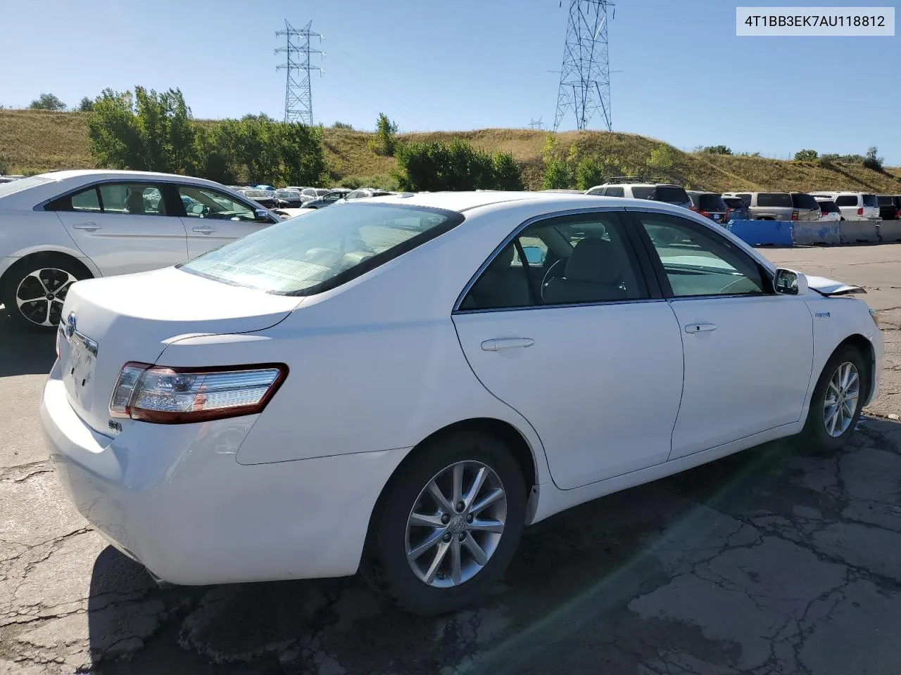 2010 Toyota Camry Hybrid VIN: 4T1BB3EK7AU118812 Lot: 71794784