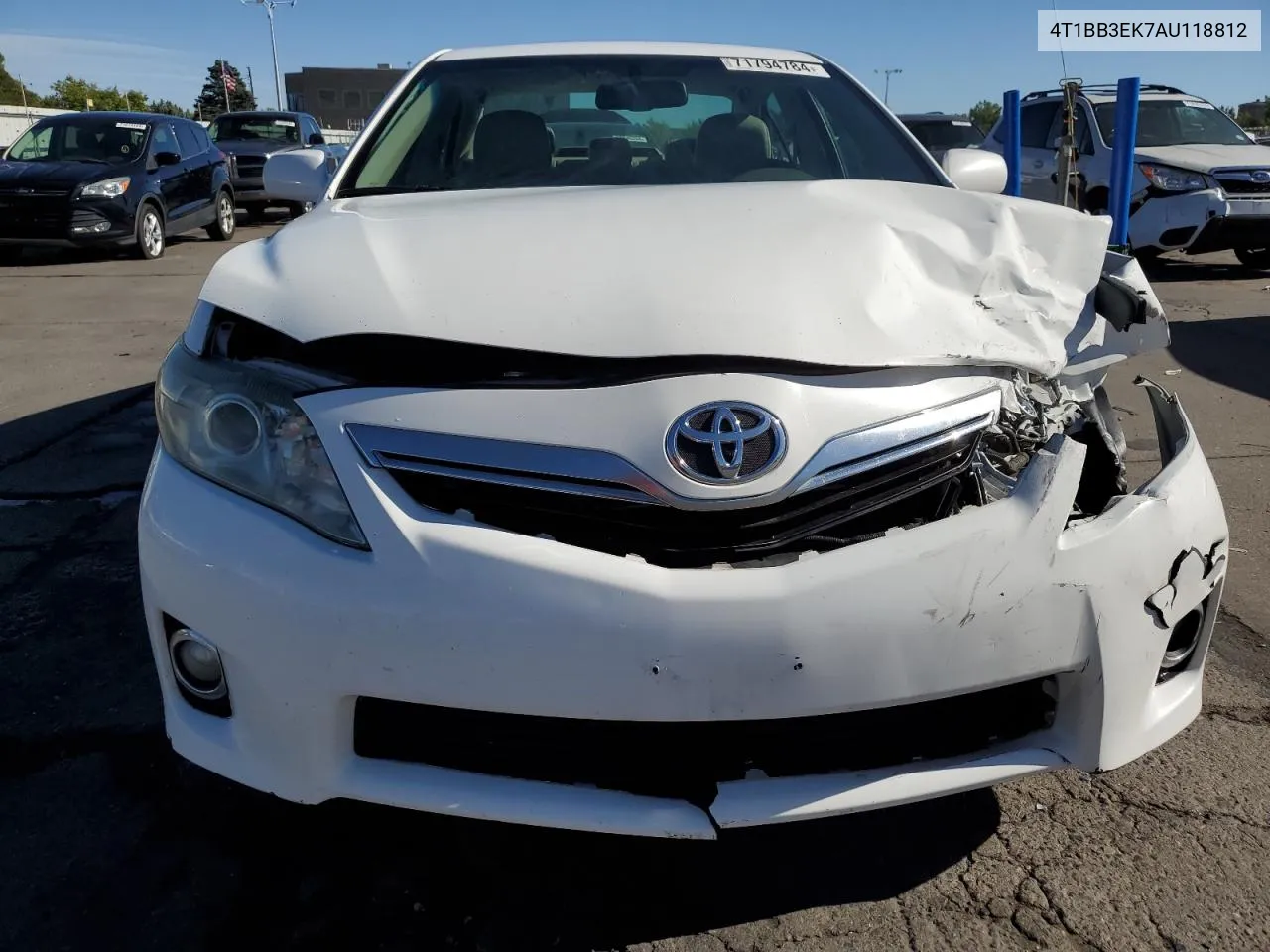 2010 Toyota Camry Hybrid VIN: 4T1BB3EK7AU118812 Lot: 71794784