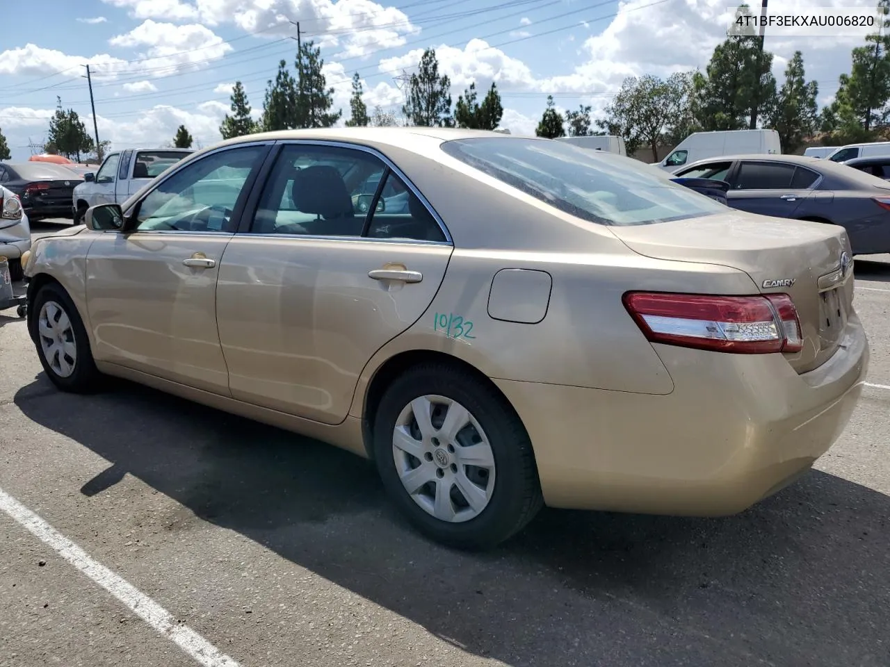 2010 Toyota Camry Base VIN: 4T1BF3EKXAU006820 Lot: 71843274