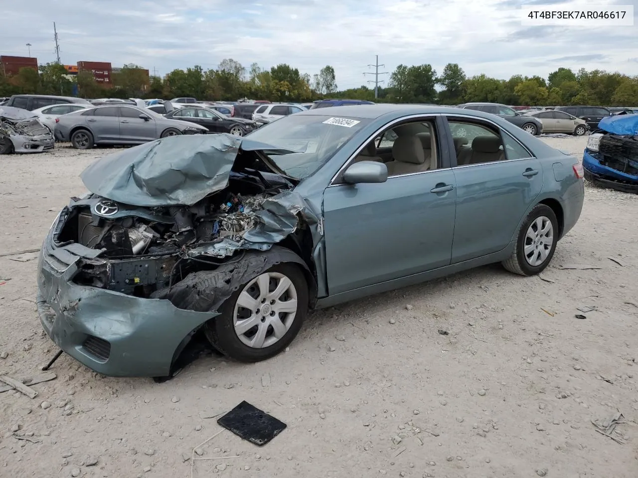 2010 Toyota Camry Base VIN: 4T4BF3EK7AR046617 Lot: 71868294