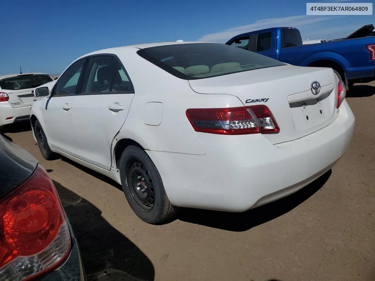 2010 Toyota Camry Base VIN: 4T4BF3EK7AR064809 Lot: 72079104