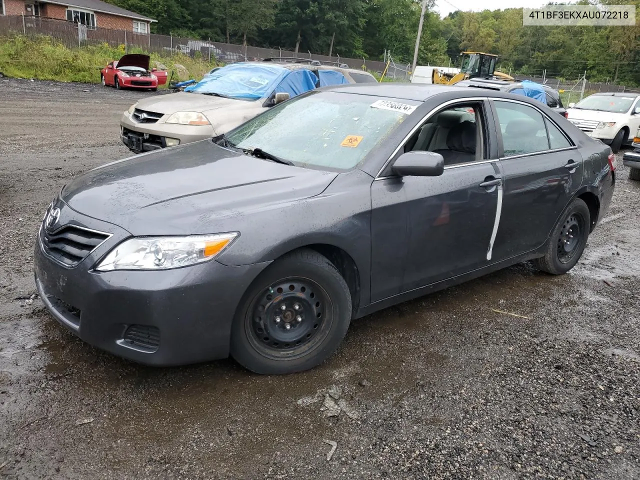 2010 Toyota Camry Base VIN: 4T1BF3EKXAU072218 Lot: 72356024