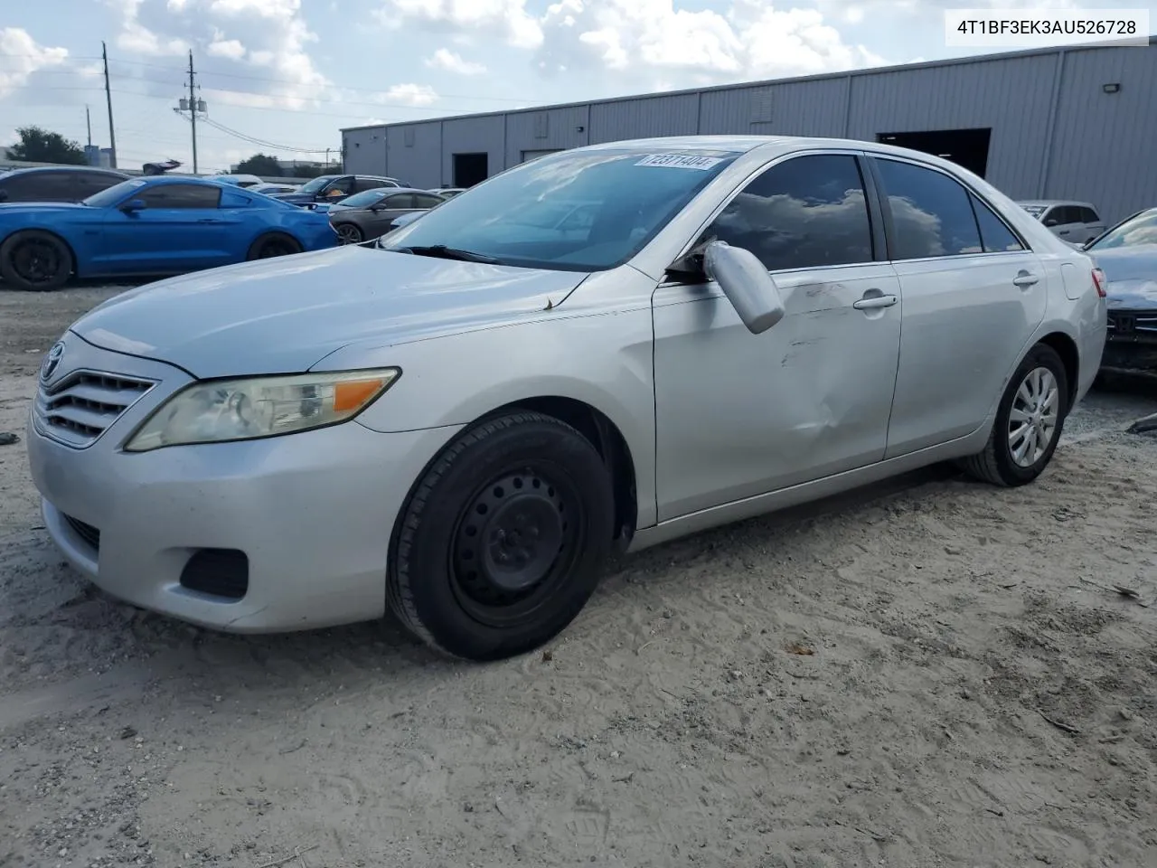 2010 Toyota Camry Base VIN: 4T1BF3EK3AU526728 Lot: 72371404