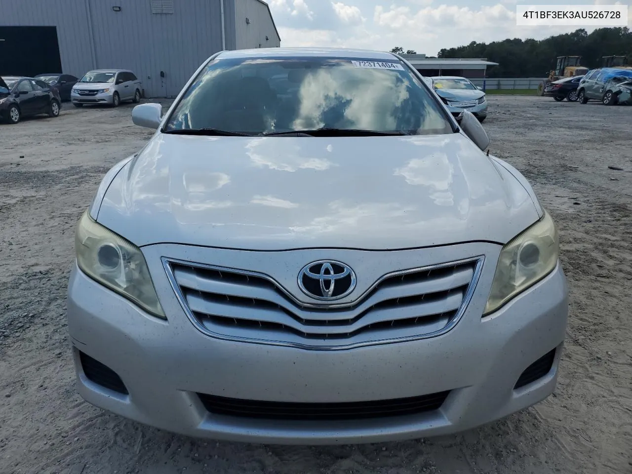 2010 Toyota Camry Base VIN: 4T1BF3EK3AU526728 Lot: 72371404