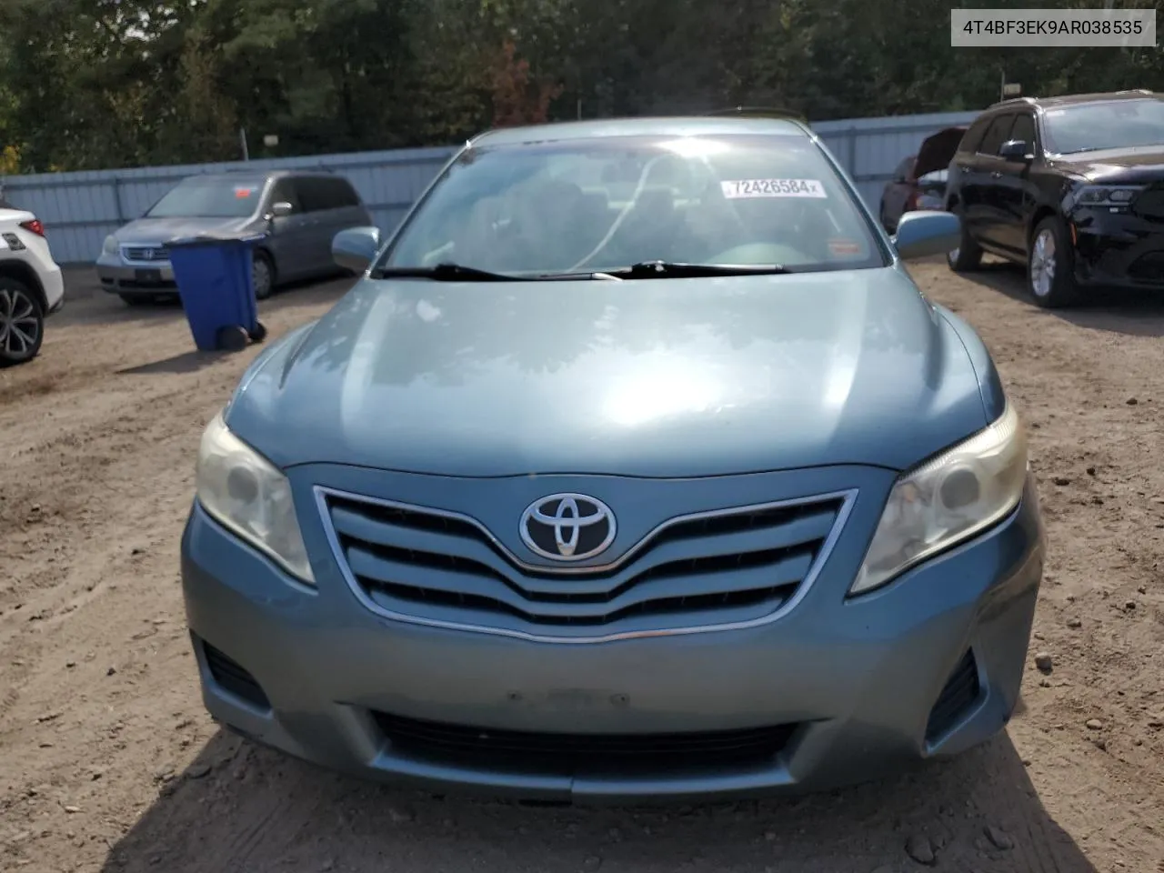 2010 Toyota Camry Base VIN: 4T4BF3EK9AR038535 Lot: 72426584