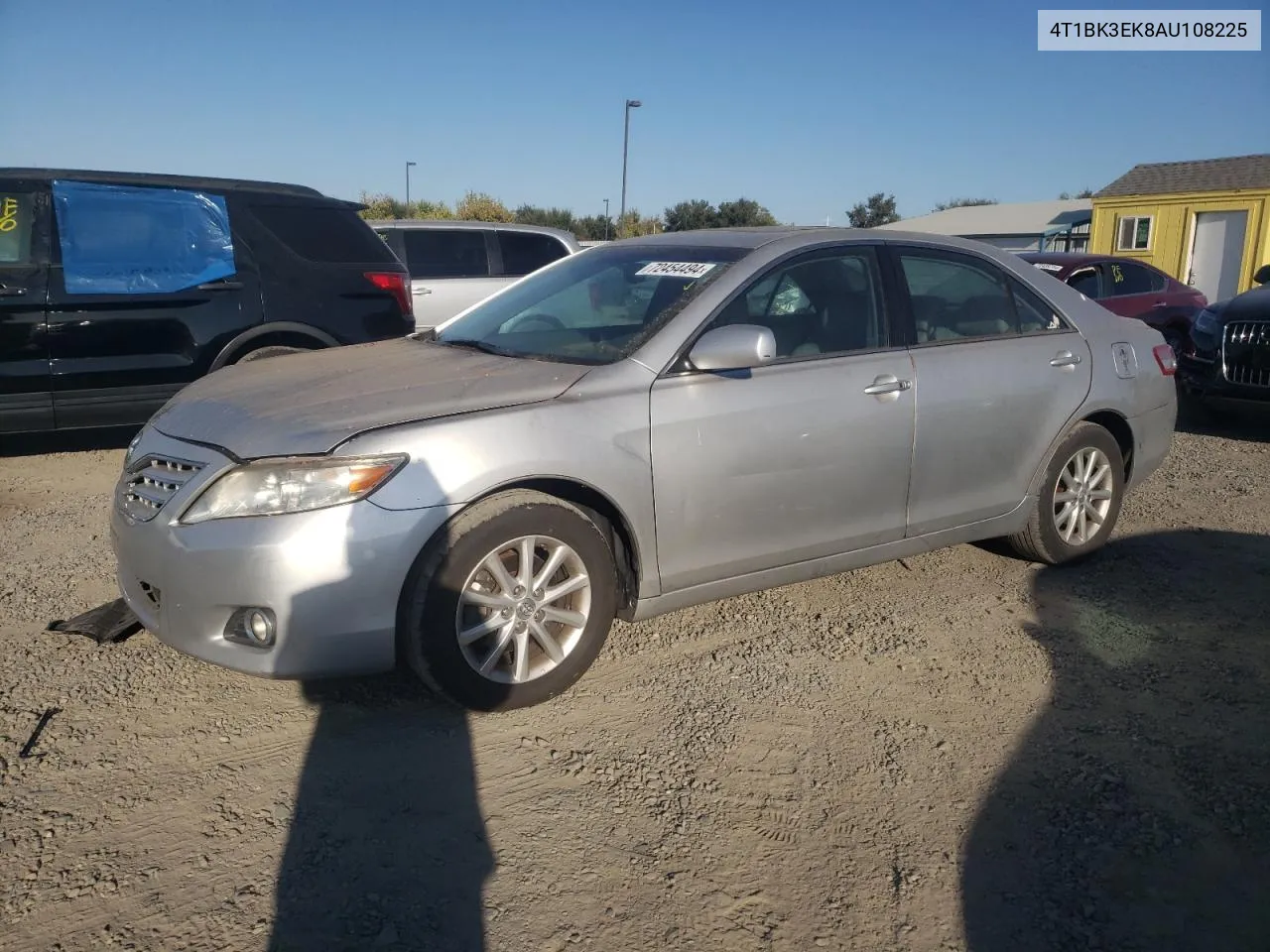 2010 Toyota Camry Se VIN: 4T1BK3EK8AU108225 Lot: 72454494