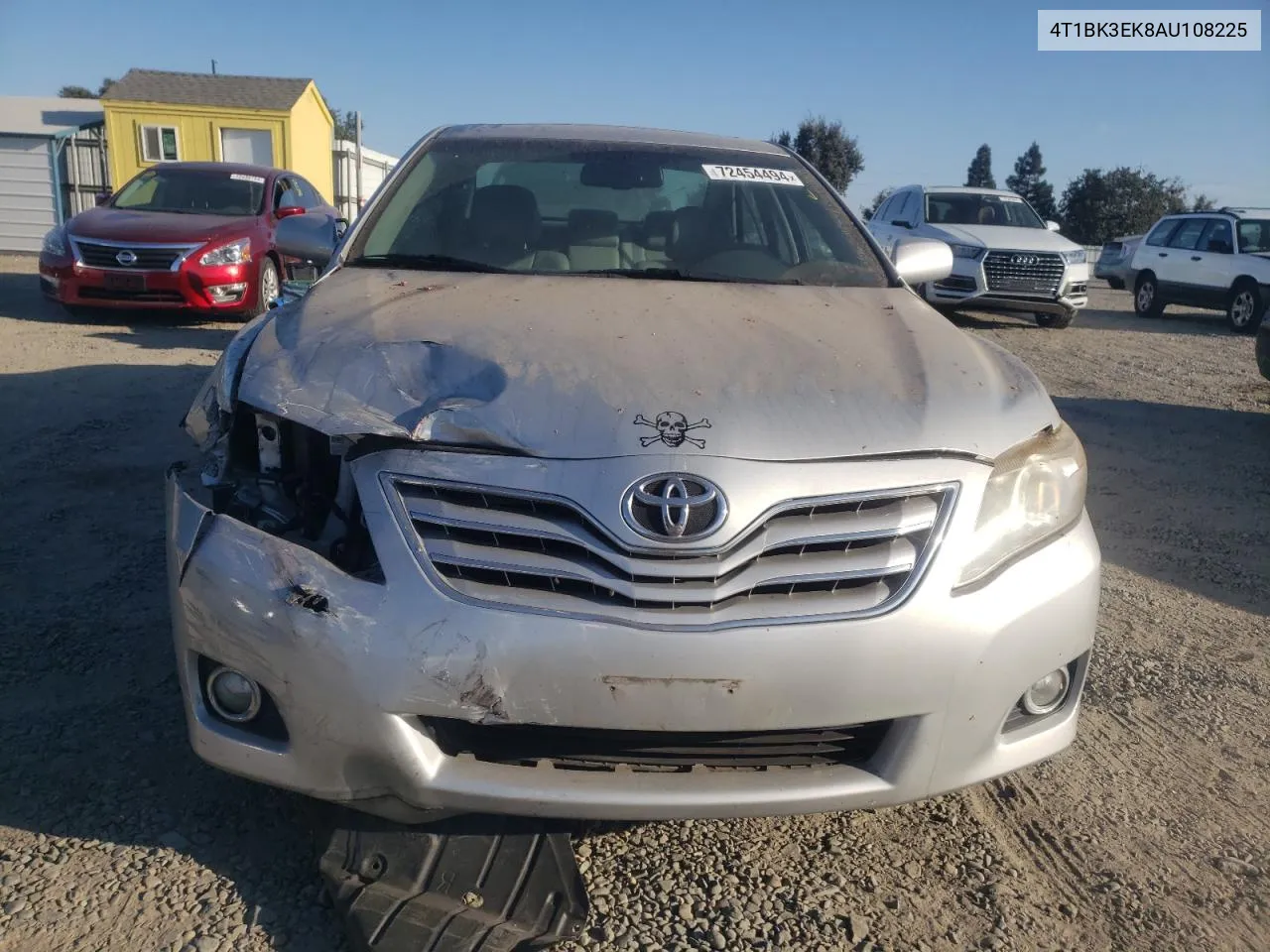 2010 Toyota Camry Se VIN: 4T1BK3EK8AU108225 Lot: 72454494