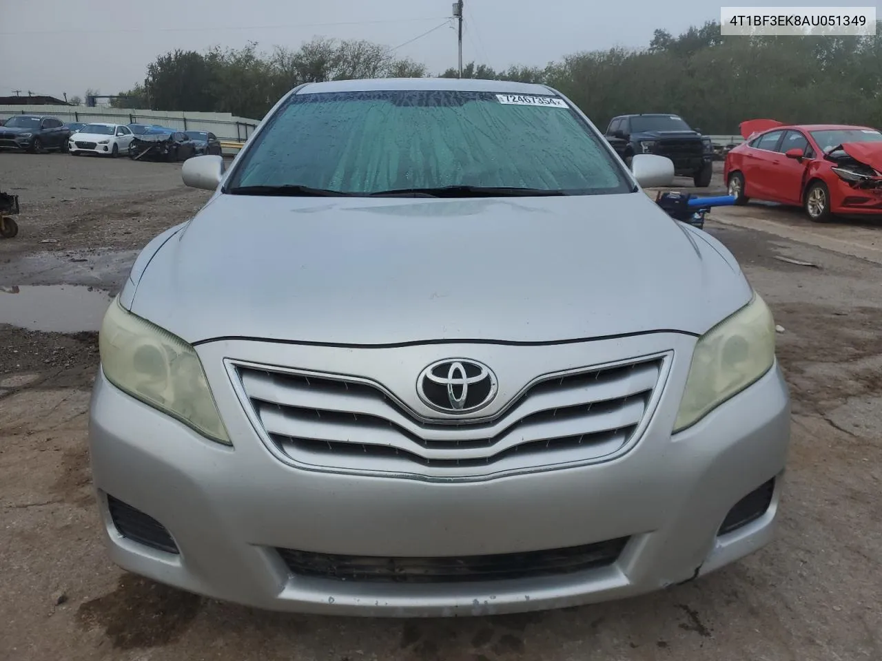 2010 Toyota Camry Base VIN: 4T1BF3EK8AU051349 Lot: 72467354