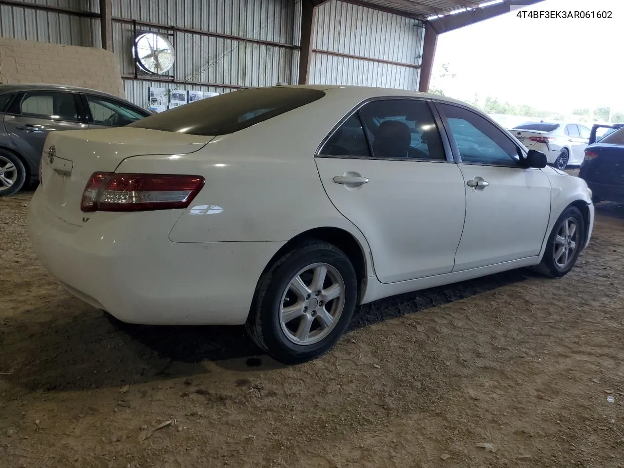 2010 Toyota Camry Base VIN: 4T4BF3EK3AR061602 Lot: 72544274