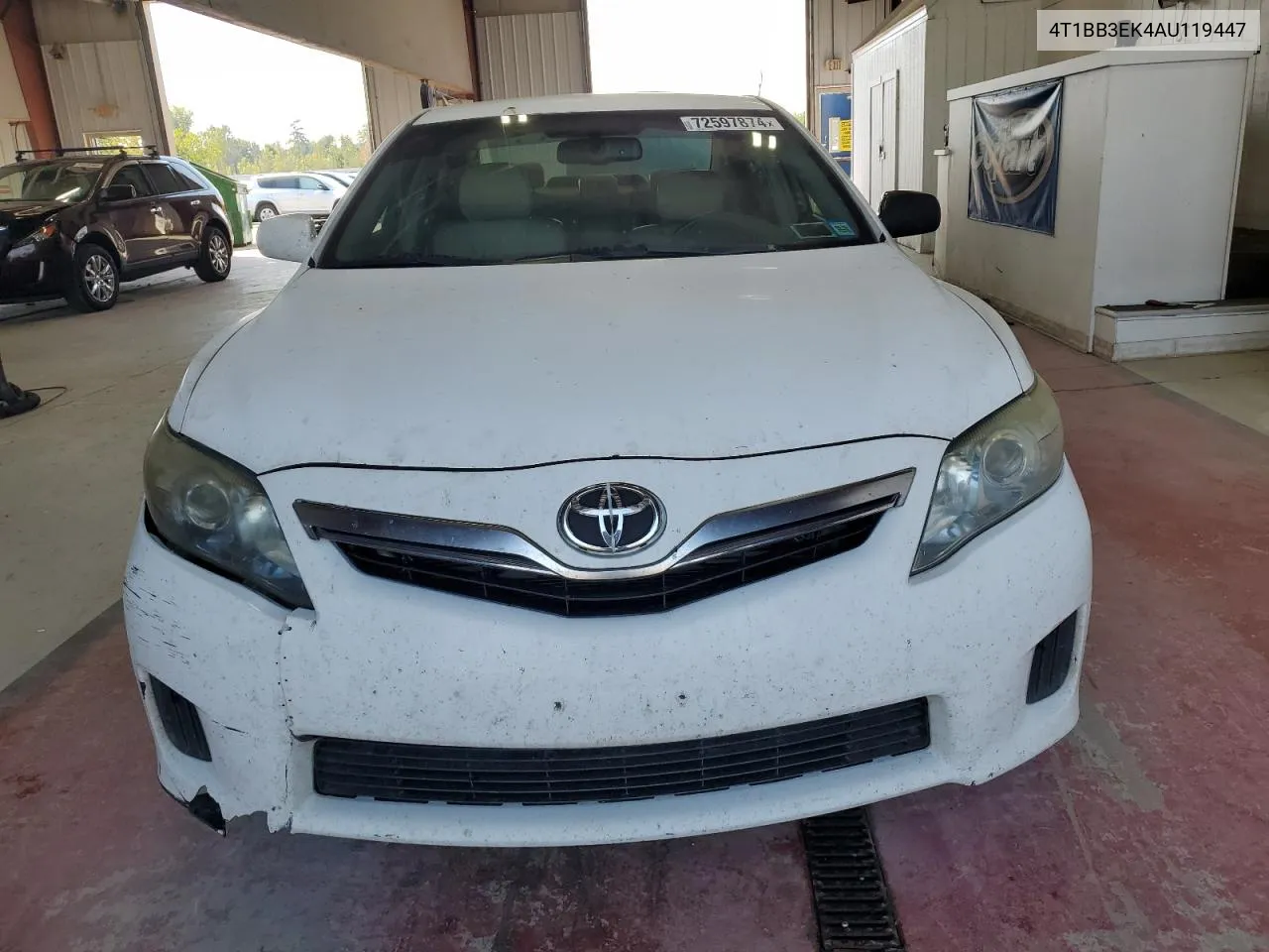 2010 Toyota Camry Hybrid VIN: 4T1BB3EK4AU119447 Lot: 72597874