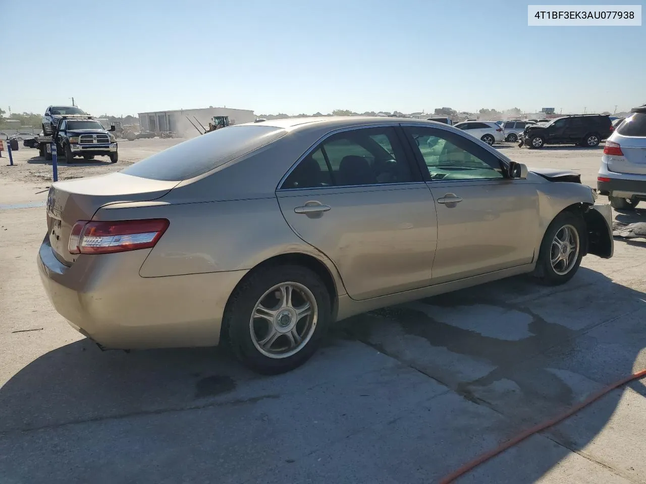 2010 Toyota Camry Base VIN: 4T1BF3EK3AU077938 Lot: 72598114