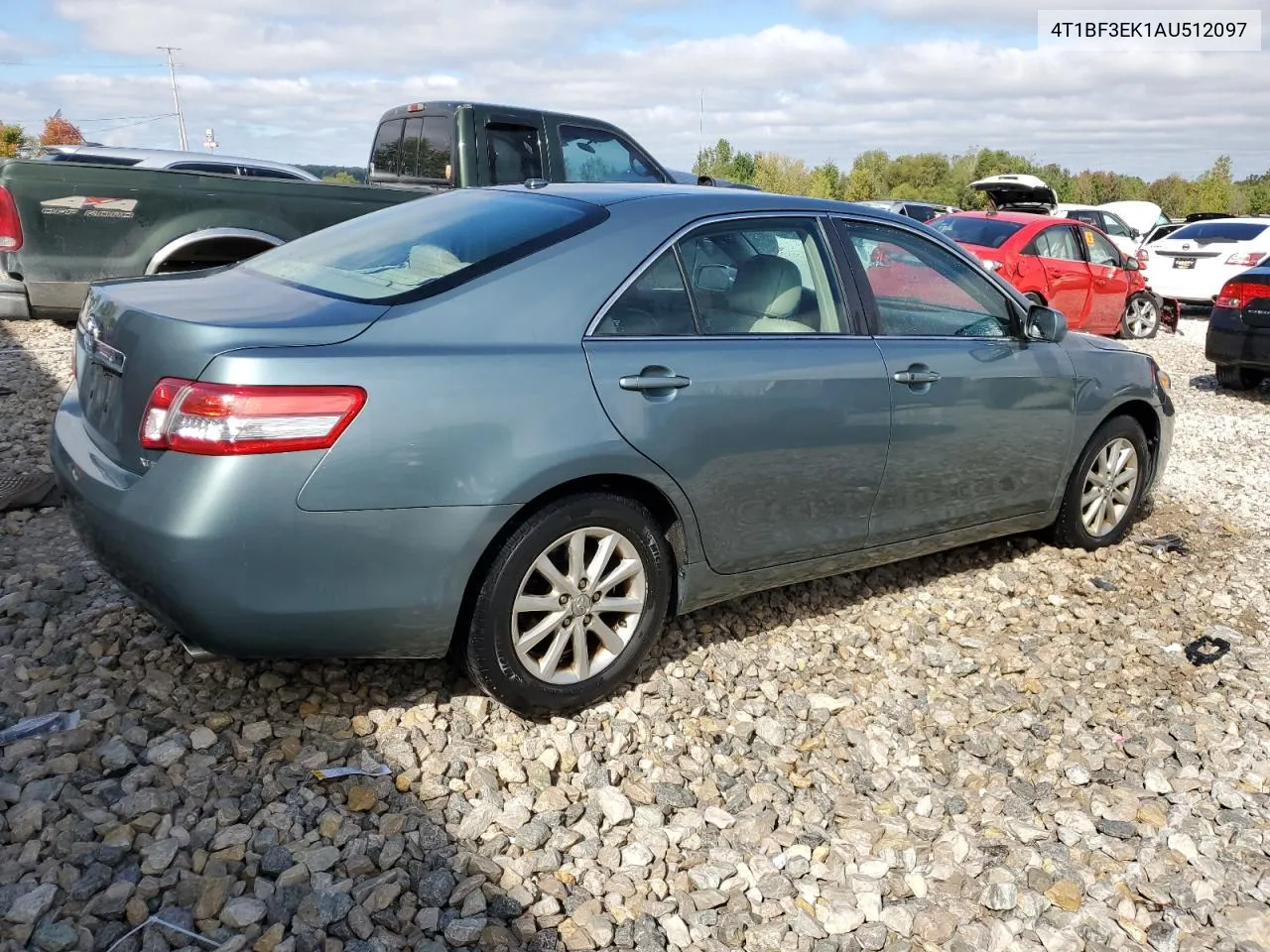 2010 Toyota Camry Base VIN: 4T1BF3EK1AU512097 Lot: 72600004