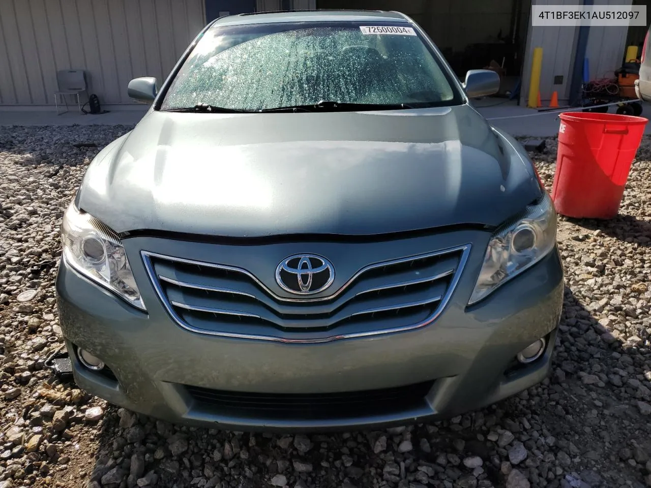 2010 Toyota Camry Base VIN: 4T1BF3EK1AU512097 Lot: 72600004