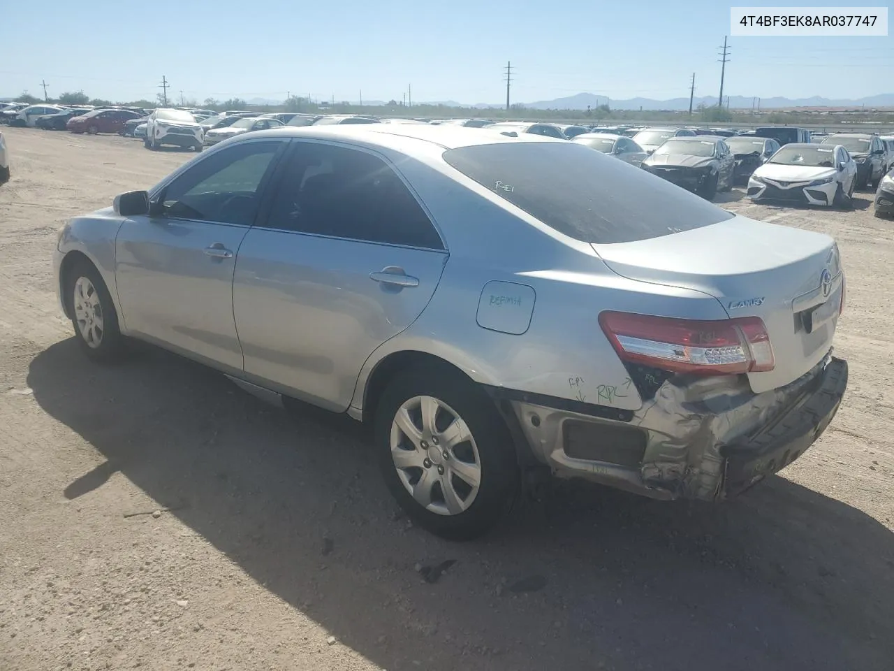 2010 Toyota Camry Base VIN: 4T4BF3EK8AR037747 Lot: 72728574