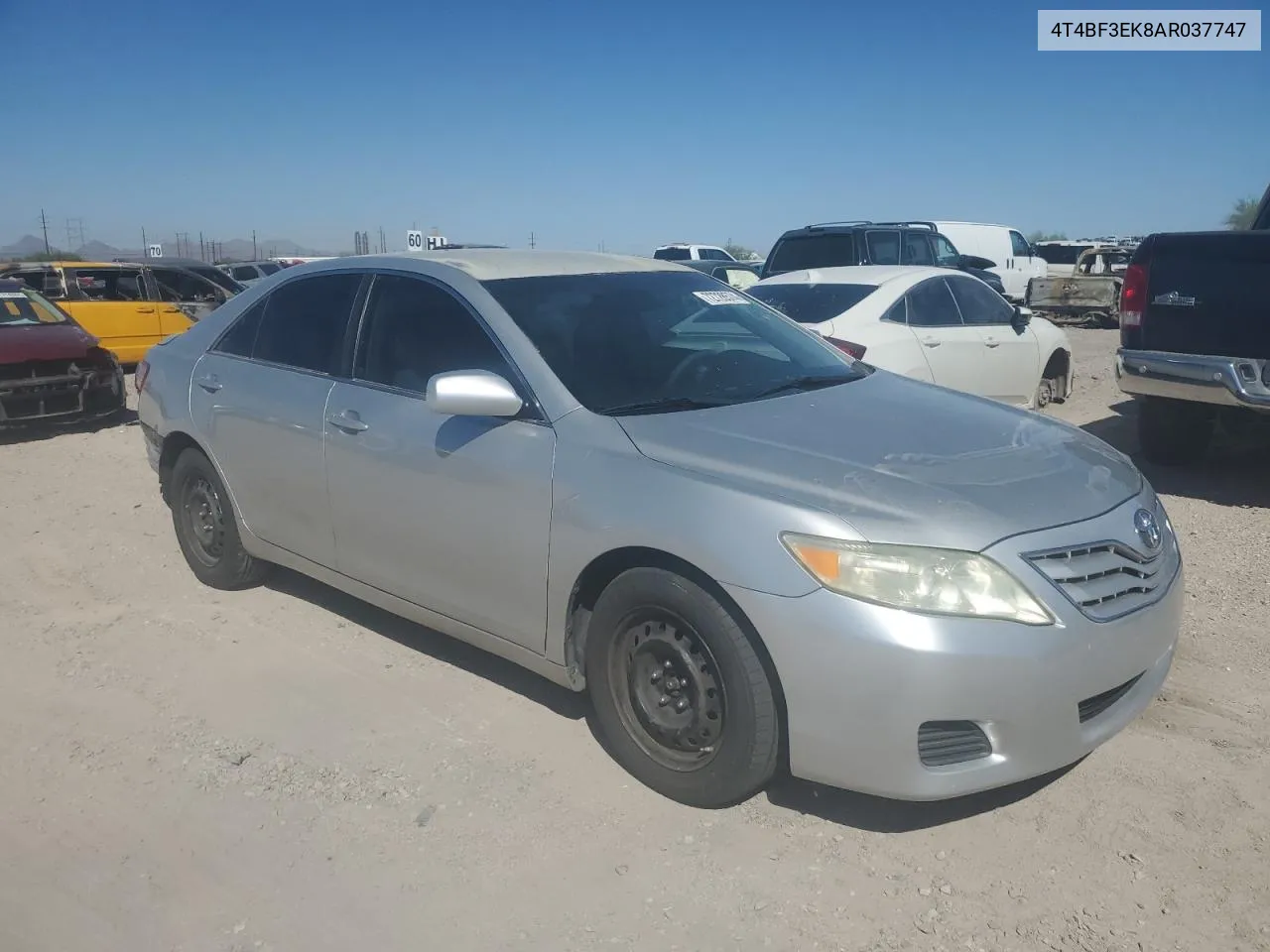 2010 Toyota Camry Base VIN: 4T4BF3EK8AR037747 Lot: 72728574