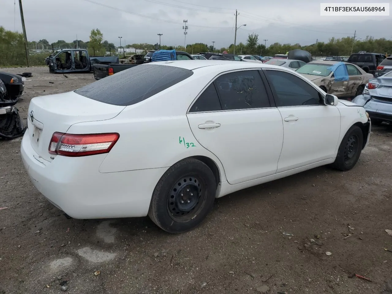 2010 Toyota Camry Base VIN: 4T1BF3EK5AU568964 Lot: 72737554