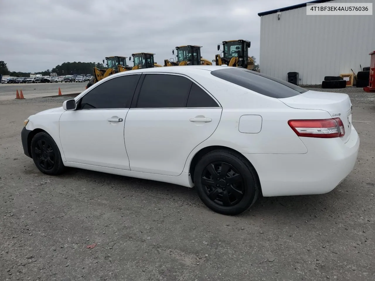 2010 Toyota Camry Base VIN: 4T1BF3EK4AU576036 Lot: 72745604