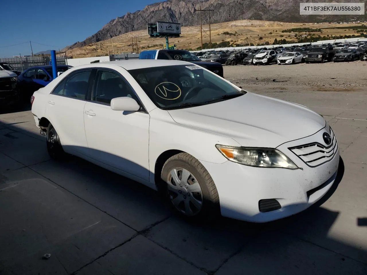 2010 Toyota Camry Base VIN: 4T1BF3EK7AU556380 Lot: 72768124