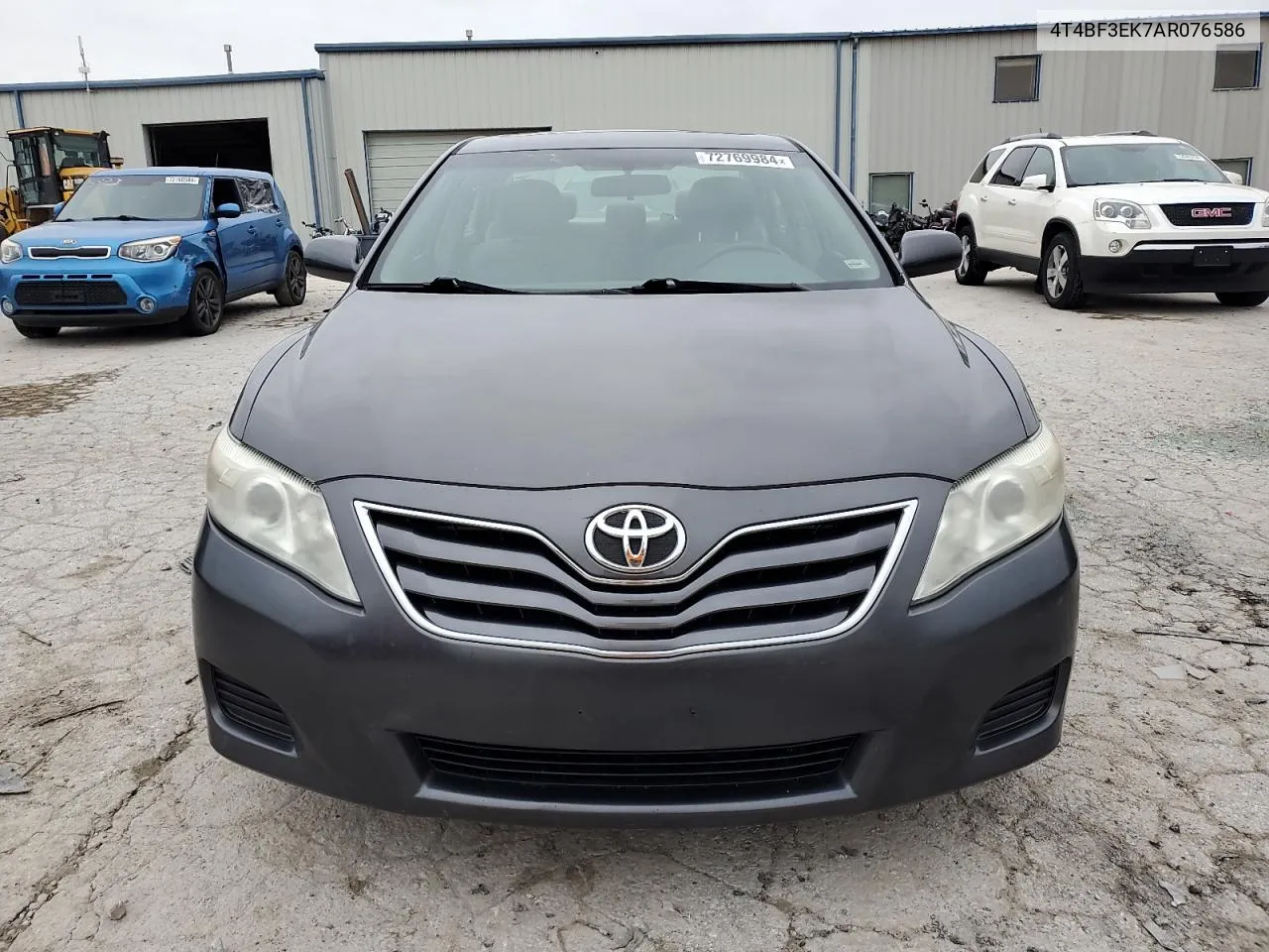 2010 Toyota Camry Base VIN: 4T4BF3EK7AR076586 Lot: 72769984