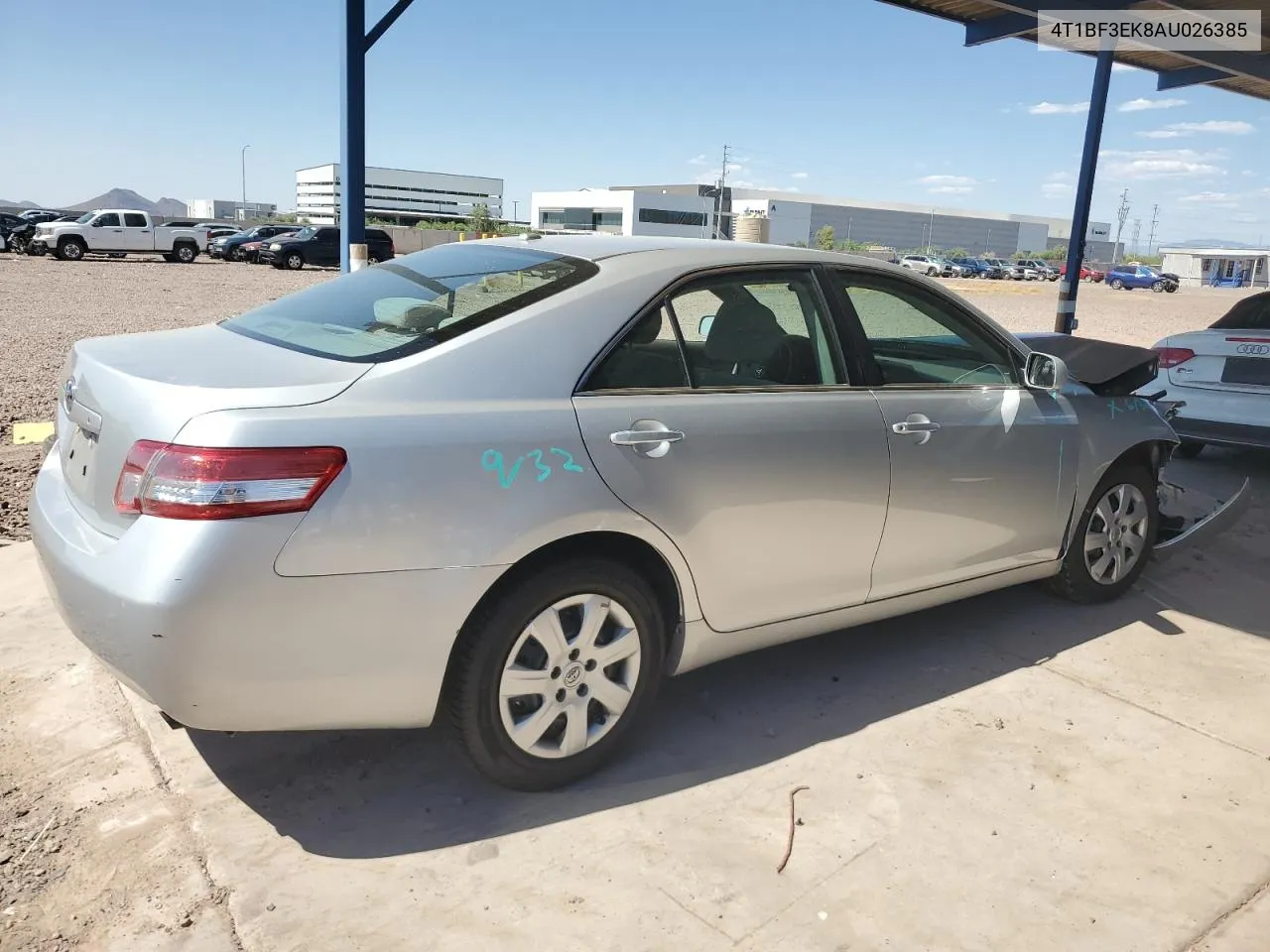 2010 Toyota Camry Base VIN: 4T1BF3EK8AU026385 Lot: 72801464