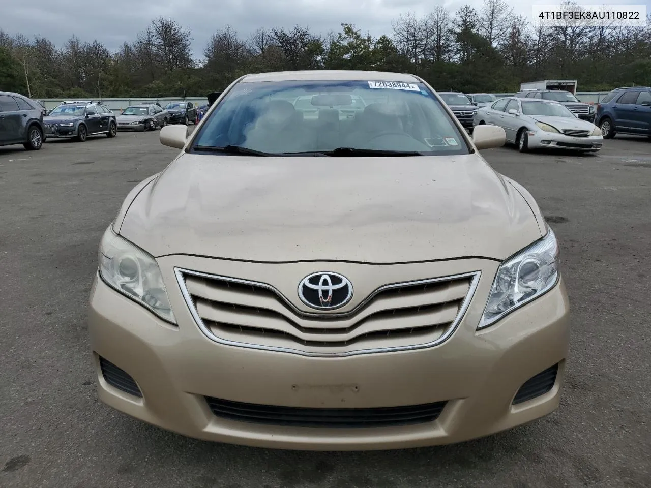 2010 Toyota Camry Base VIN: 4T1BF3EK8AU110822 Lot: 72838944