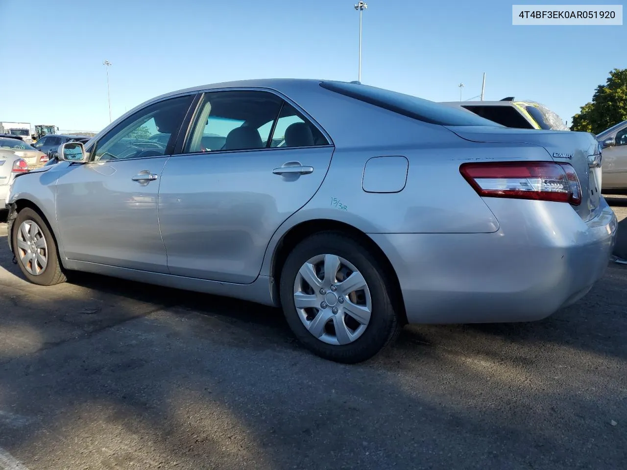 2010 Toyota Camry Base VIN: 4T4BF3EK0AR051920 Lot: 73056594