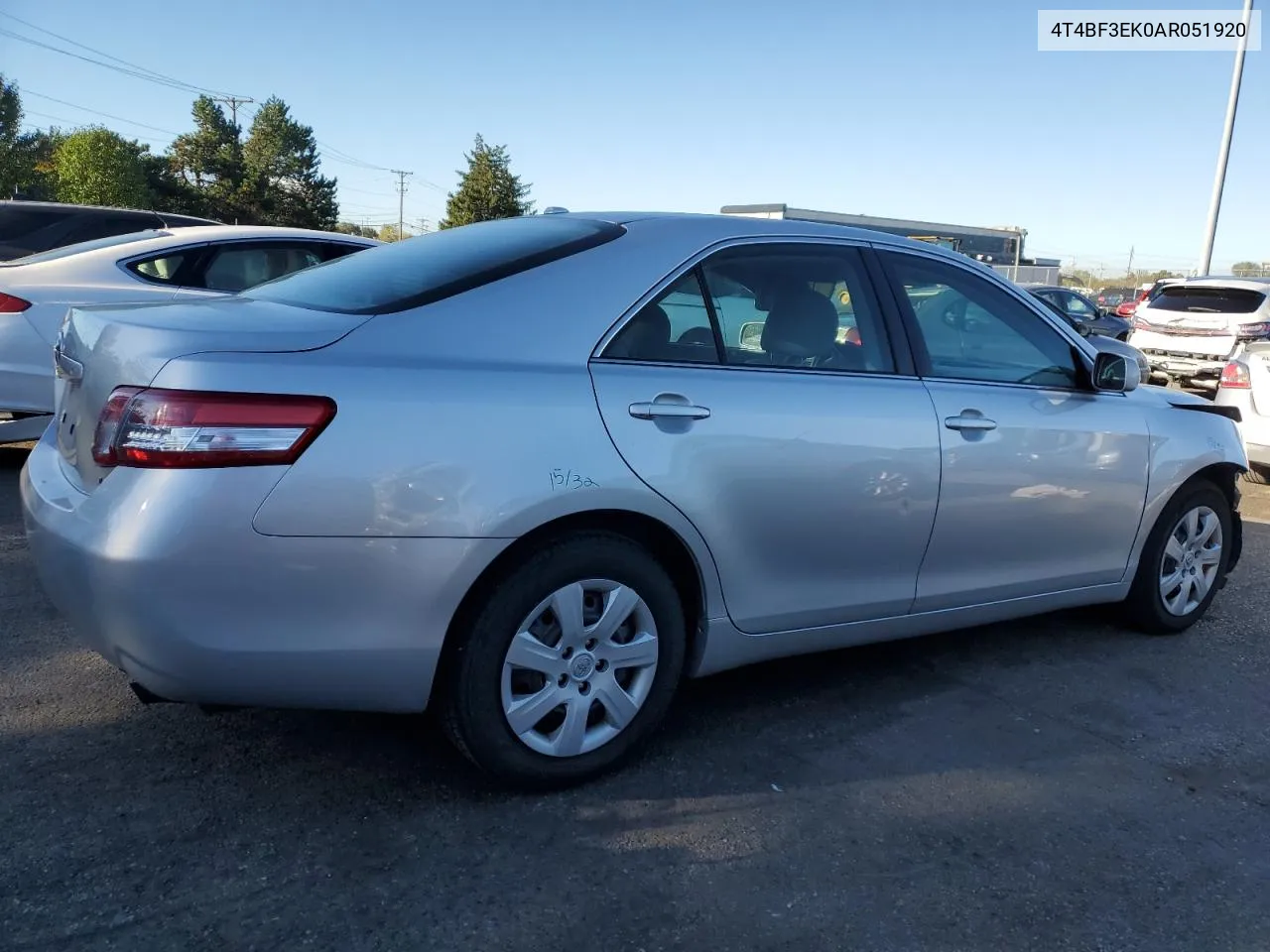 2010 Toyota Camry Base VIN: 4T4BF3EK0AR051920 Lot: 73056594