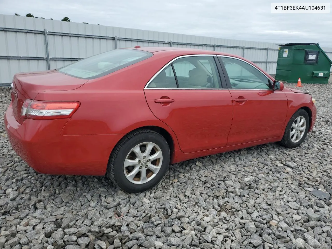 2010 Toyota Camry Base VIN: 4T1BF3EK4AU104631 Lot: 73092994