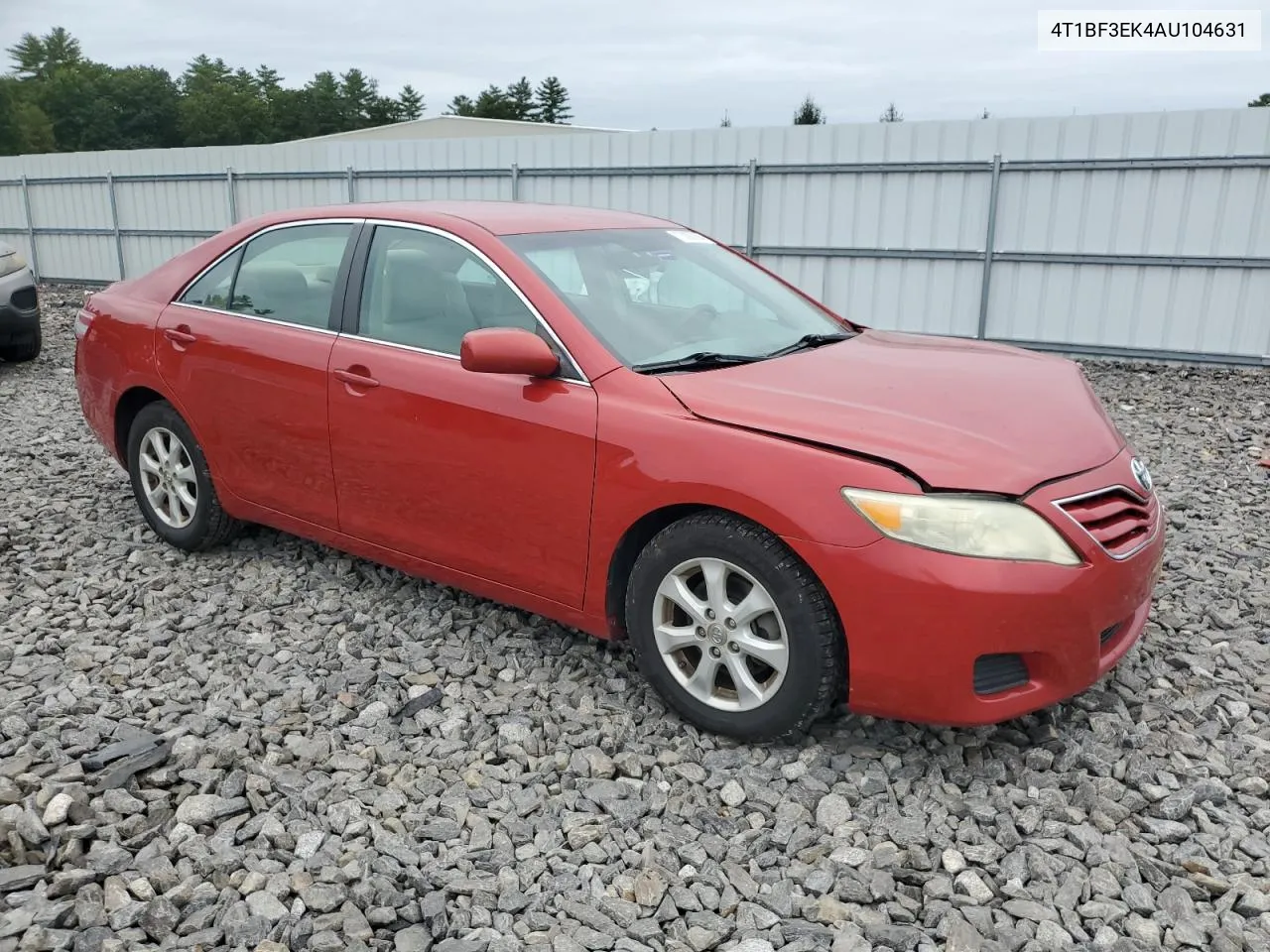 2010 Toyota Camry Base VIN: 4T1BF3EK4AU104631 Lot: 73092994