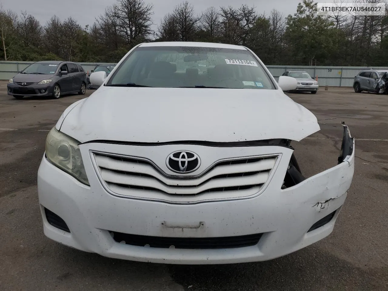 2010 Toyota Camry Base VIN: 4T1BF3EK7AU546027 Lot: 73113104