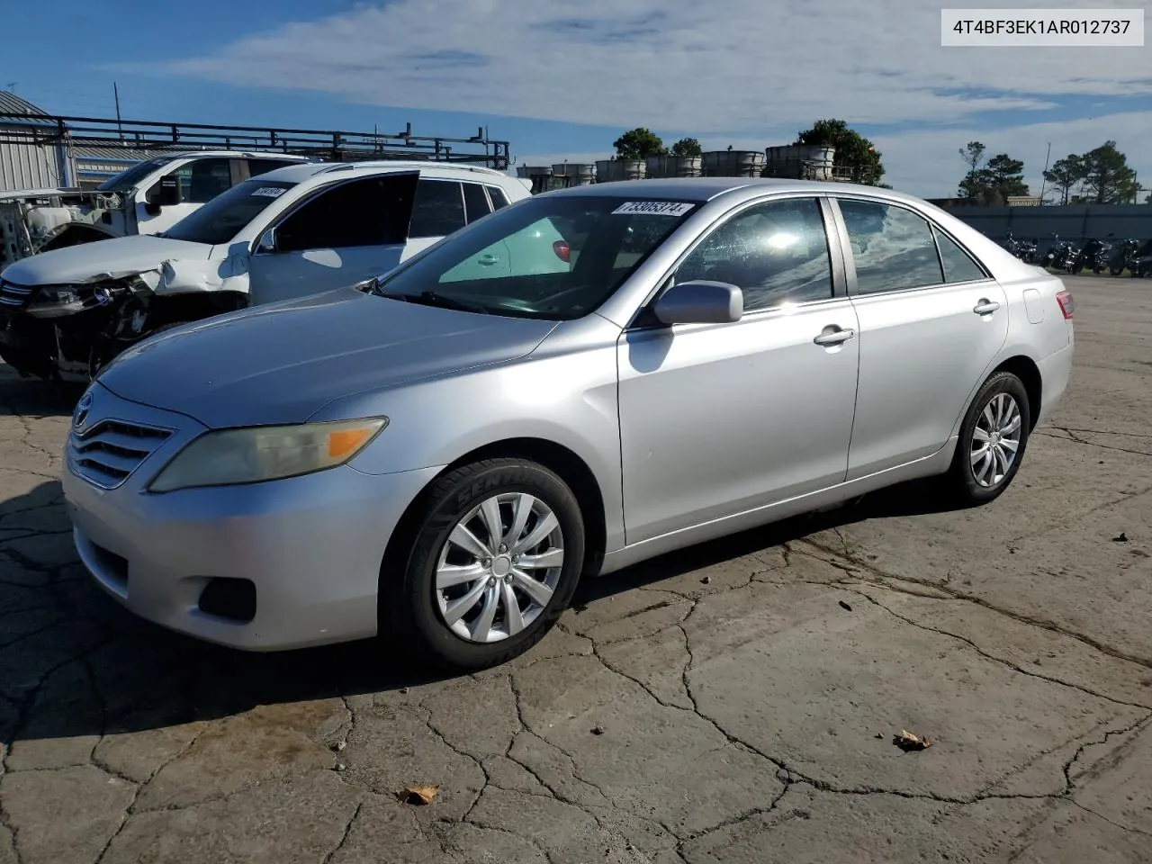 2010 Toyota Camry Base VIN: 4T4BF3EK1AR012737 Lot: 73305374