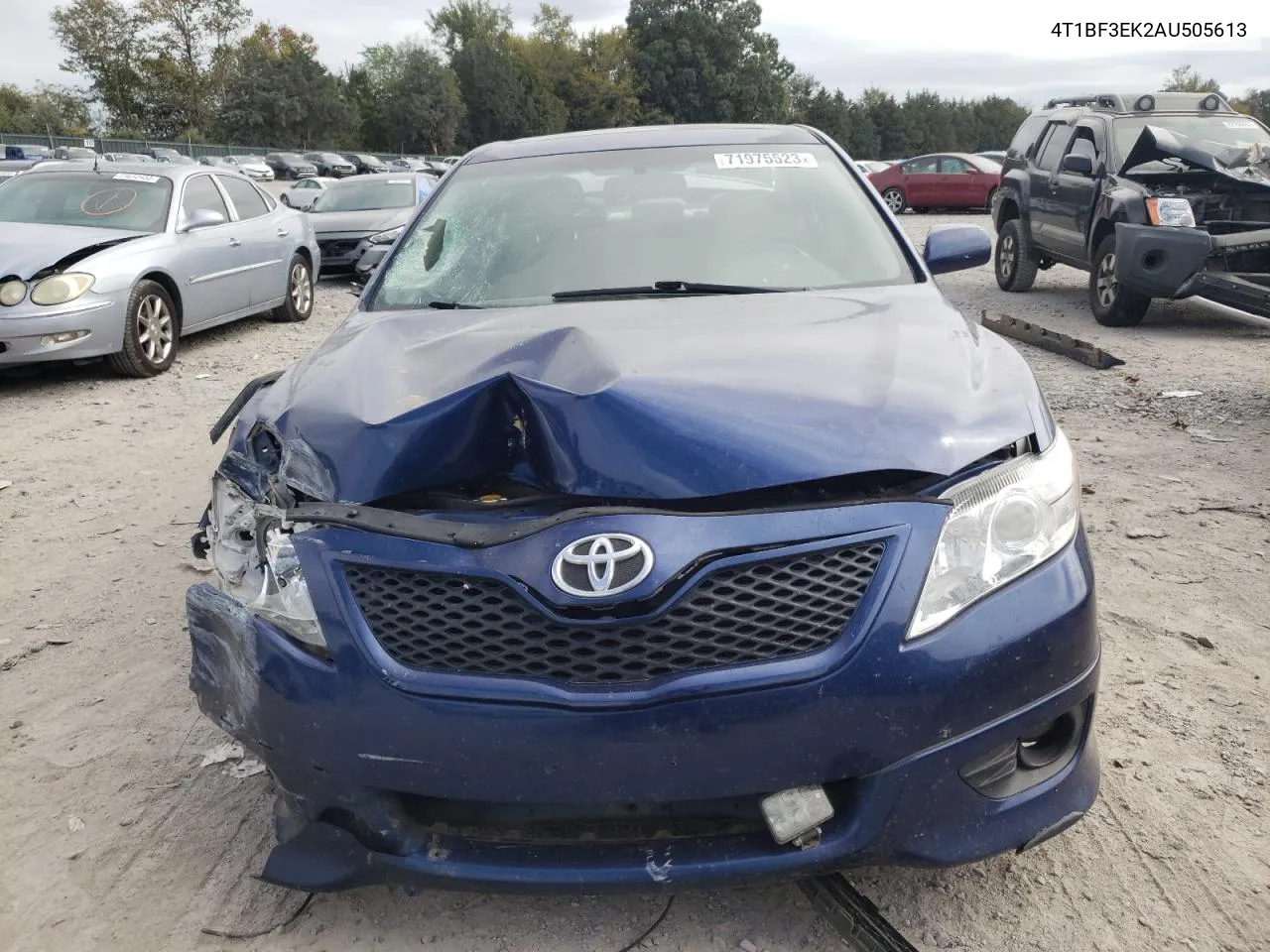 2010 Toyota Camry Base VIN: 4T1BF3EK2AU505613 Lot: 73561034