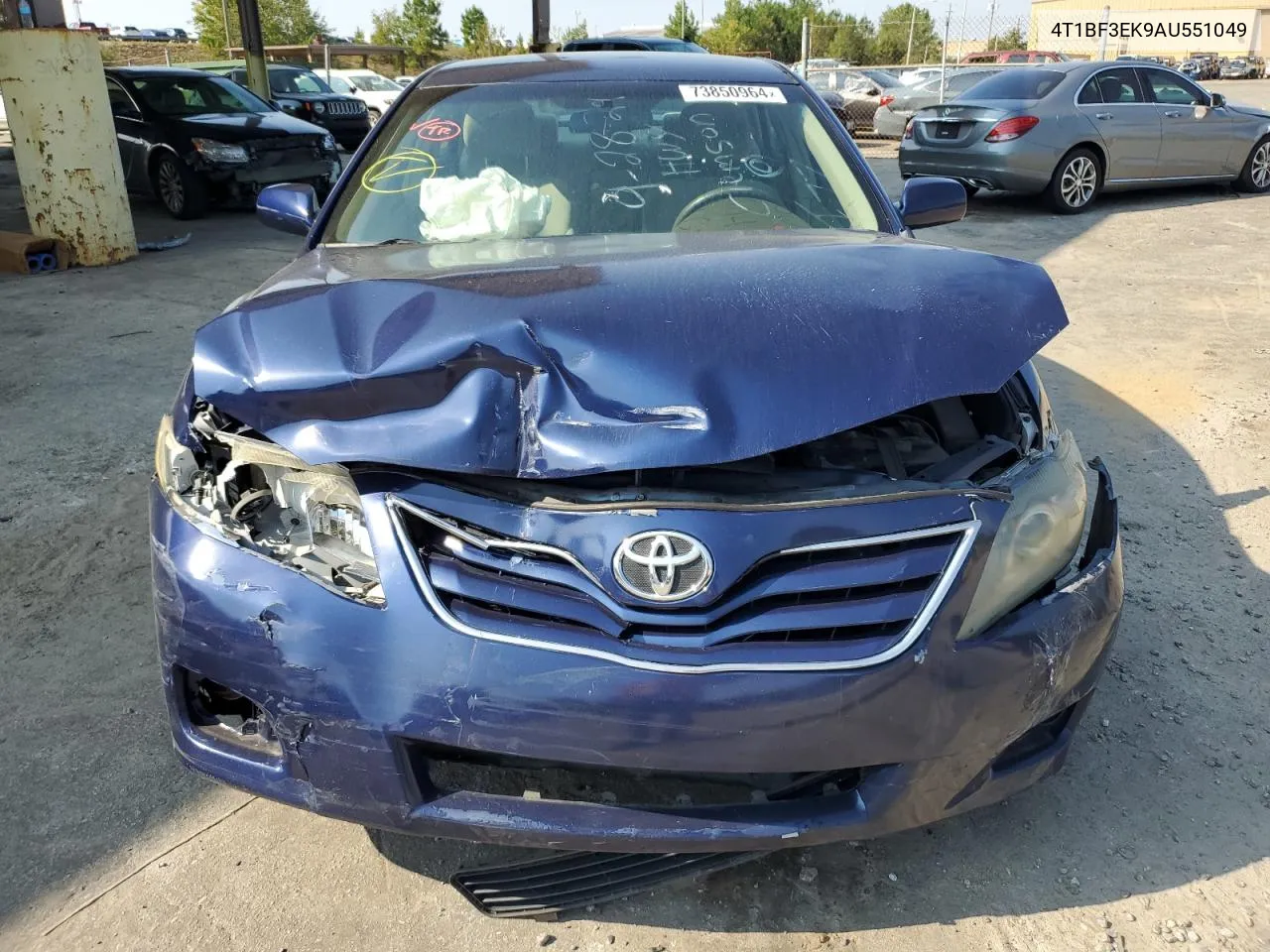 2010 Toyota Camry Base VIN: 4T1BF3EK9AU551049 Lot: 73850964