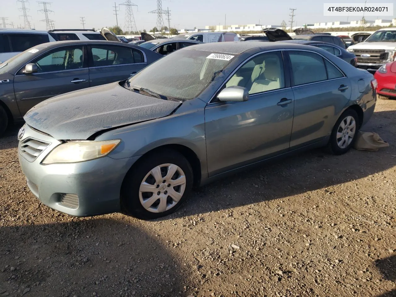 2010 Toyota Camry Base VIN: 4T4BF3EK0AR024071 Lot: 73980624